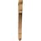 Ekena Millwork Merced Arts & Crafts Rough Sawn Bracket, Western Red Cedar, 4"W x 40"D x 48"H BKT04X40X48MRC03RWR - alternate 2